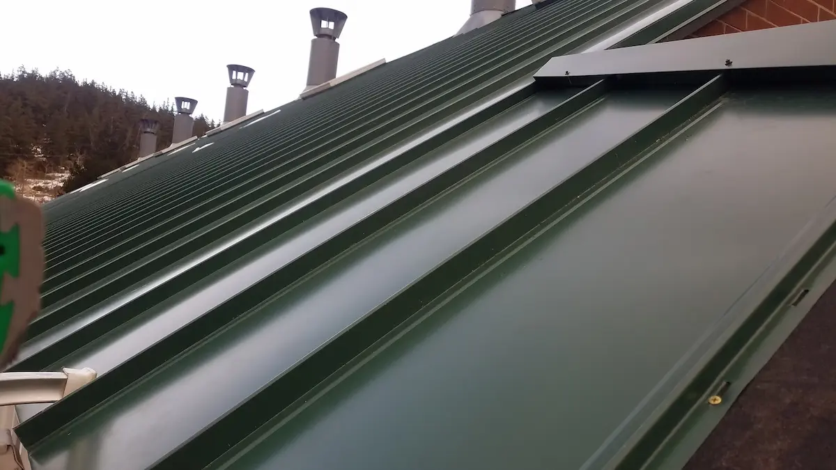 Premium steel roofing installation by Peakline Roofing & Exteriors featuring long-lasting protection and modern design in Calgary