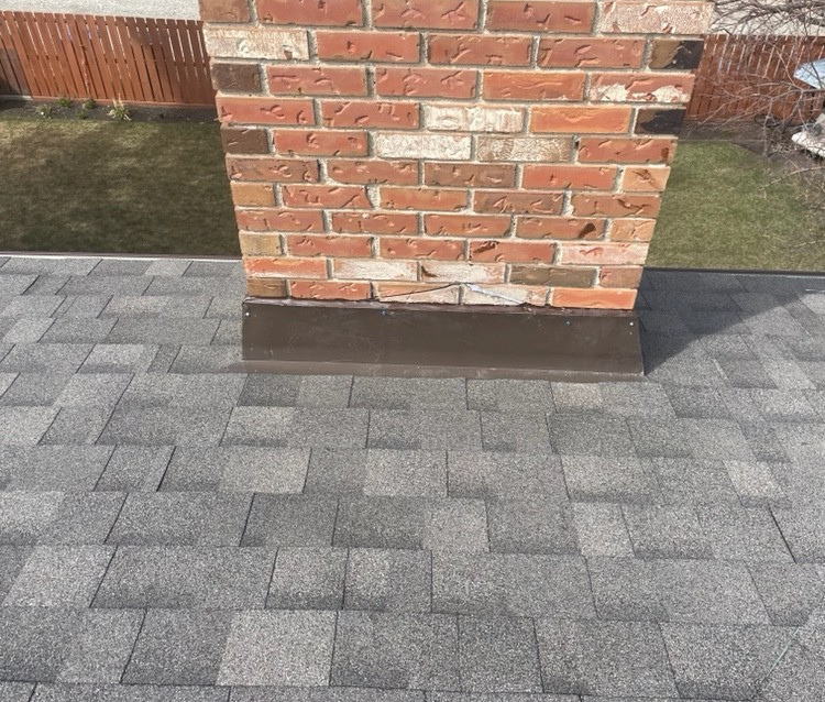 Professionally restored roof after repair