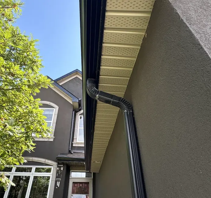 Professional soffit and fascia installation in Calgary